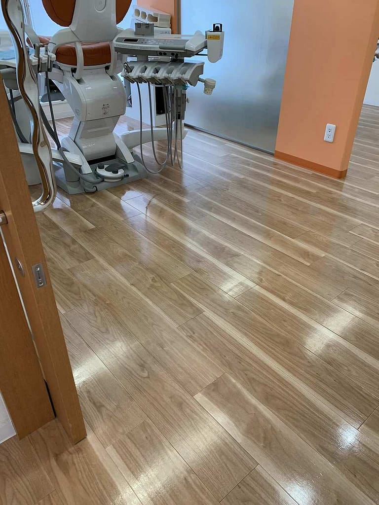 北海道札幌市中央区歯科医院 院内清掃